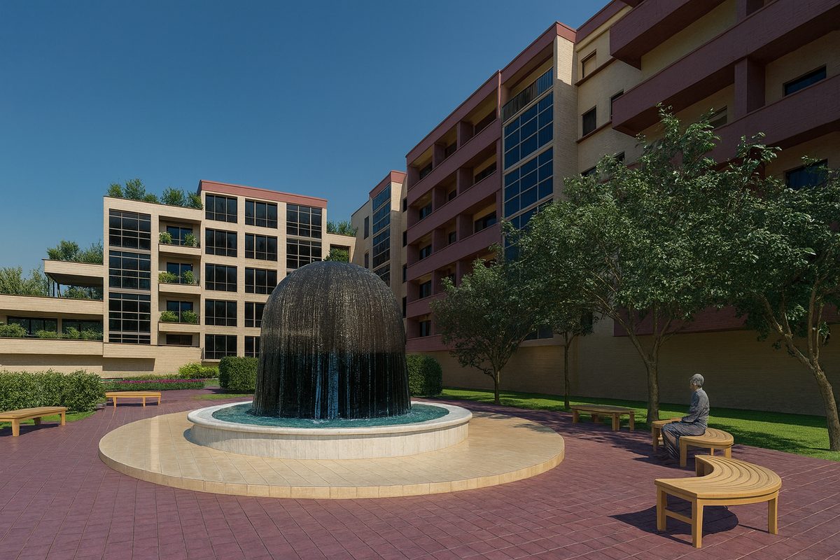Apartment complex design